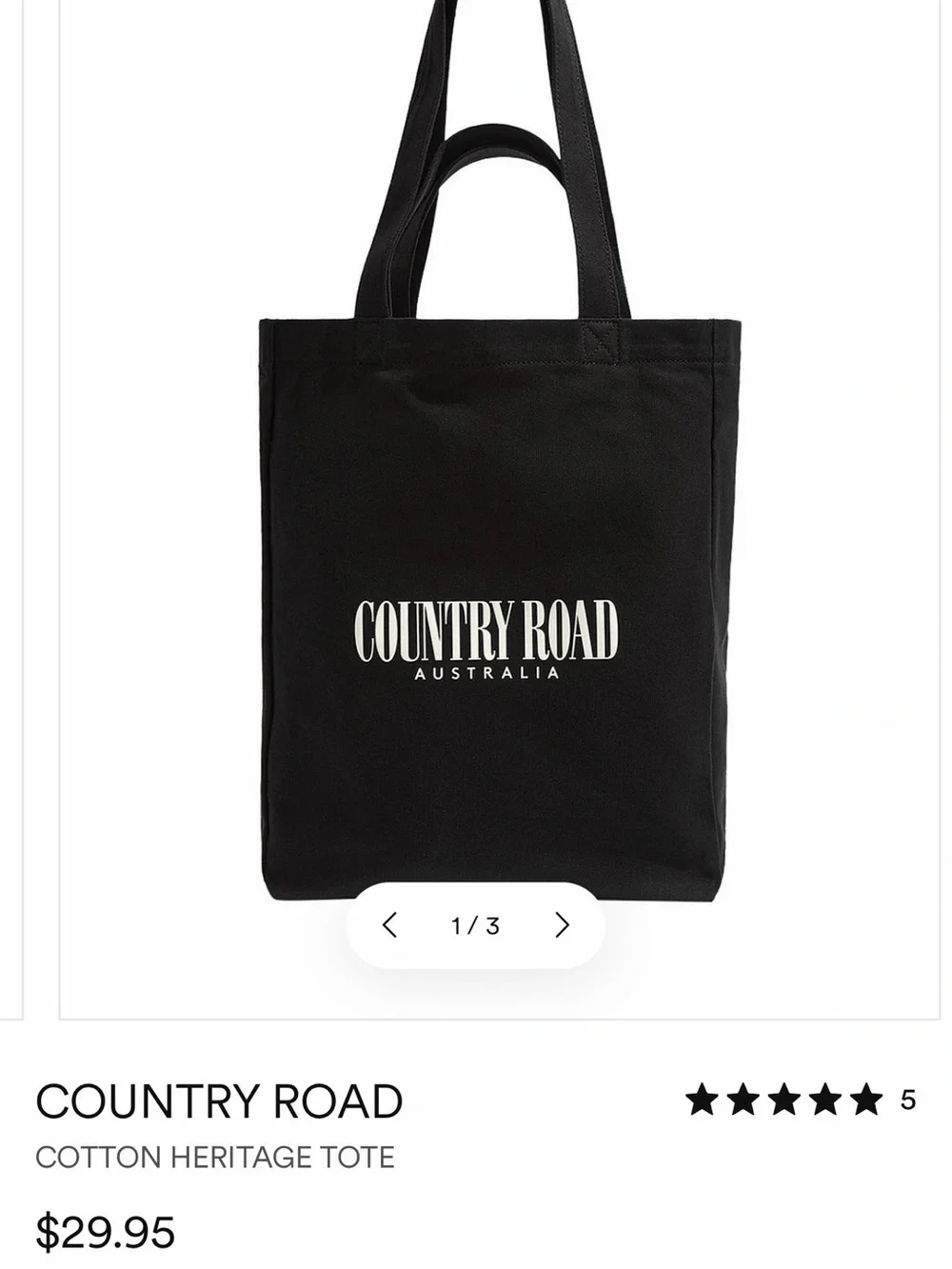 Country Road Olive Canvas Messenger Tote Bag
